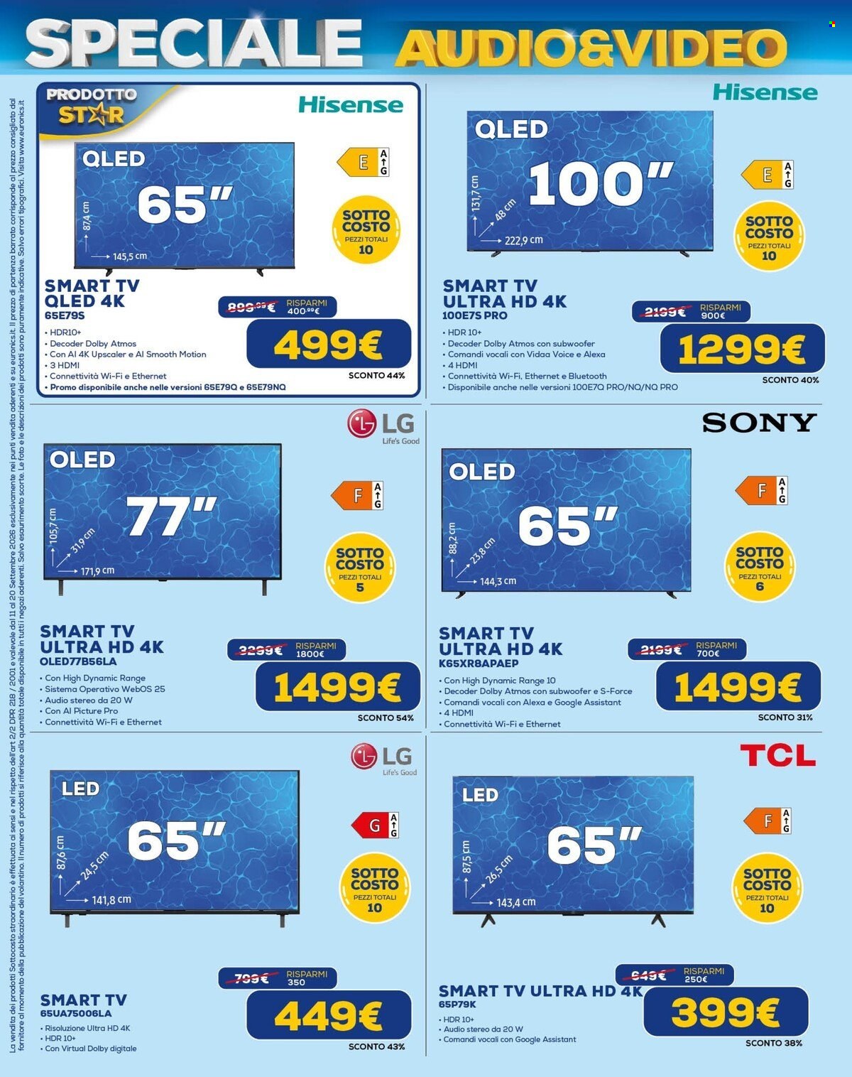 Volantino Euronics - 11/9/2026 - 24/9/2026. Pagina 2
