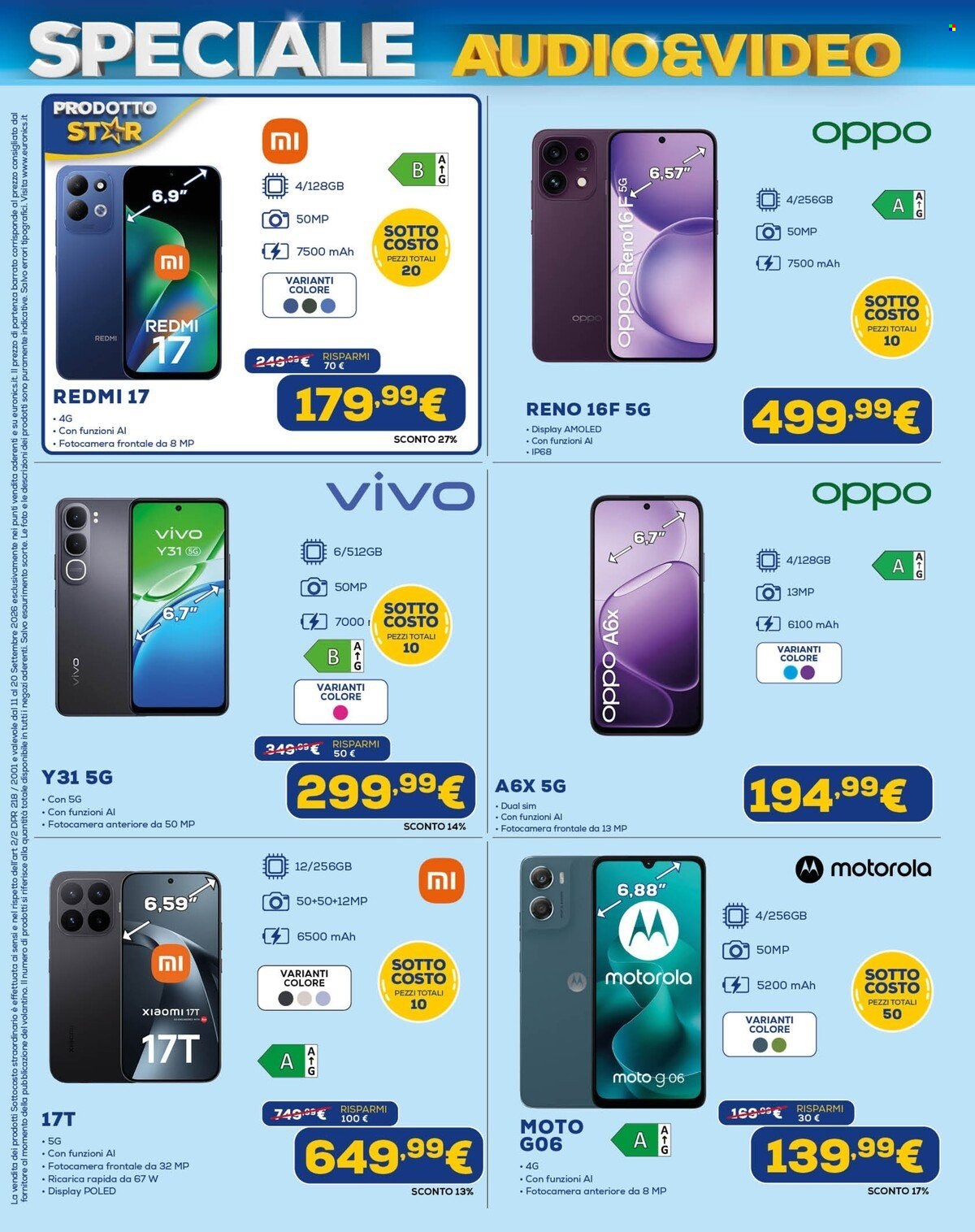 Volantino Euronics - 11/9/2026 - 24/9/2026. Pagina 4
