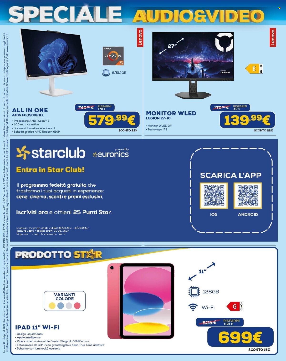 Volantino Euronics - 11/9/2026 - 24/9/2026. Pagina 8