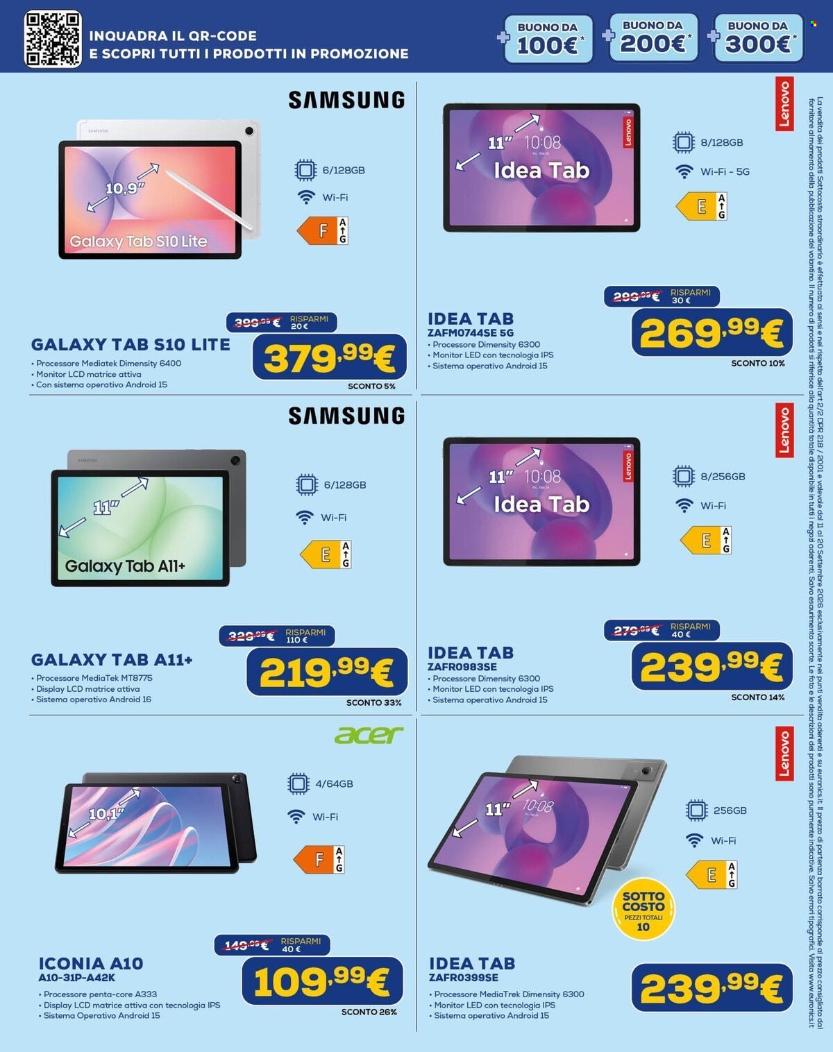 Volantino Euronics - 11/9/2026 - 24/9/2026. Pagina 9