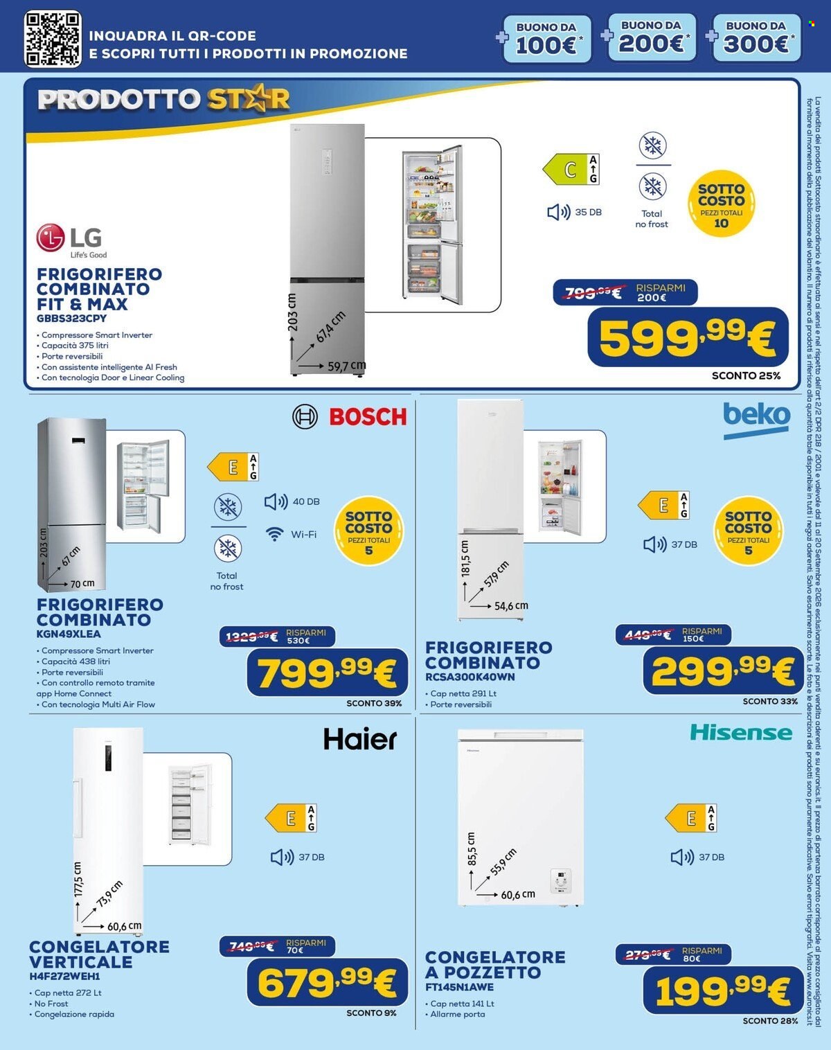 Volantino Euronics - 11/9/2026 - 24/9/2026. Pagina 17