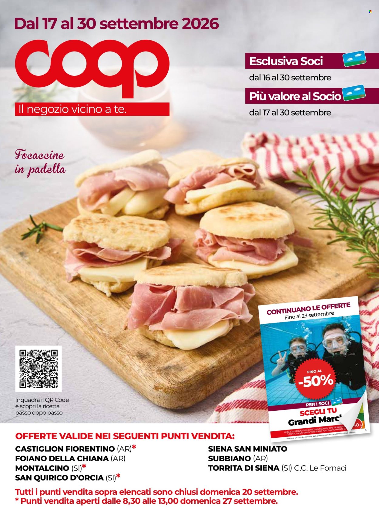 Volantino Coop - 17/9/2026 - 30/9/2026. Pagina 1