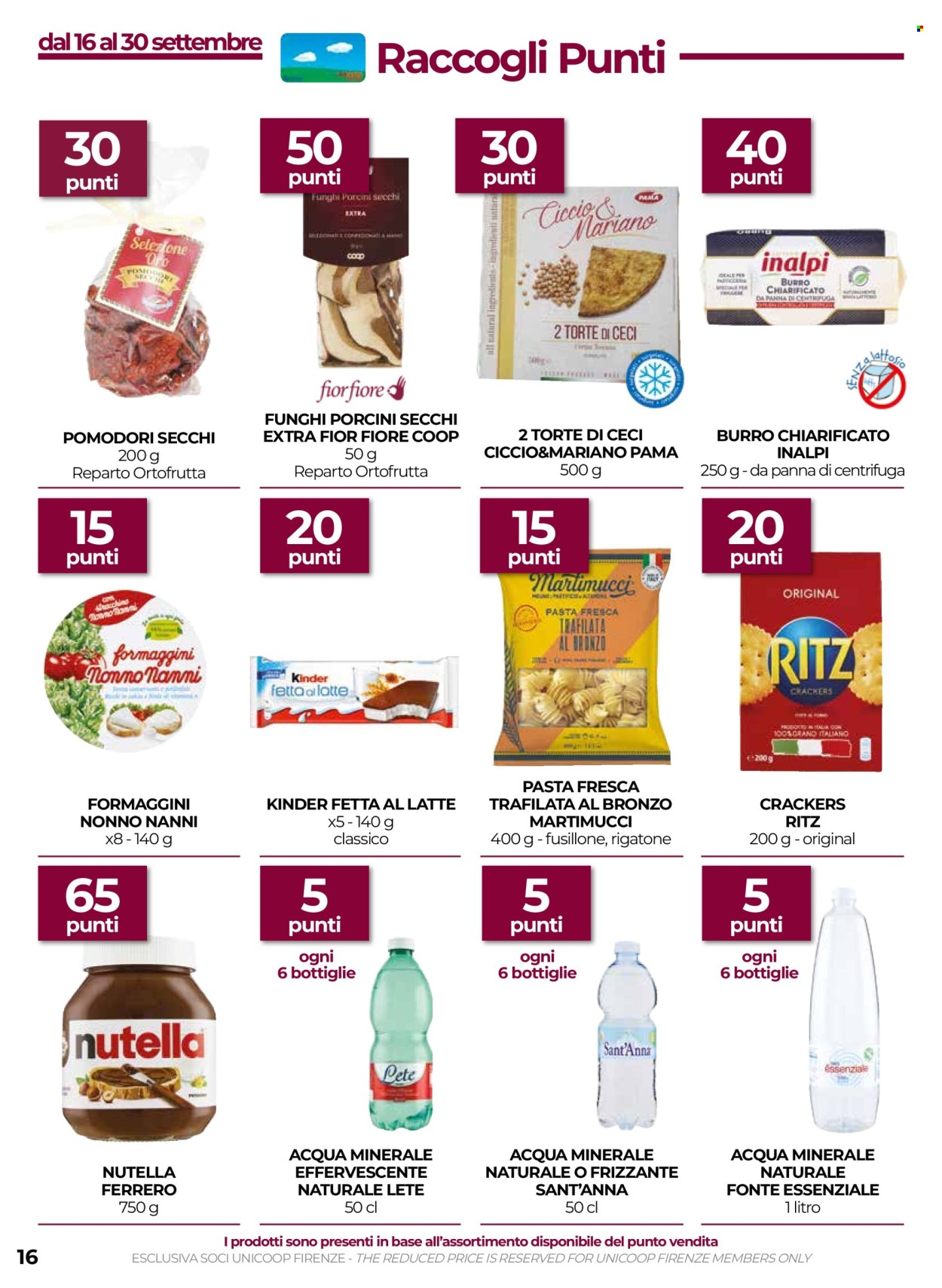 Volantino Coop - 17/9/2026 - 30/9/2026. Pagina 16
