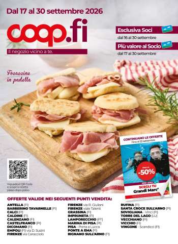 Volantino Coop - 17/9/2026 - 30/9/2026.