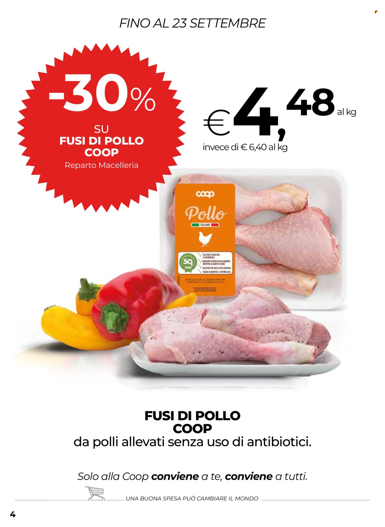 Volantino Coop - 17/9/2026 - 30/9/2026. Pagina 4