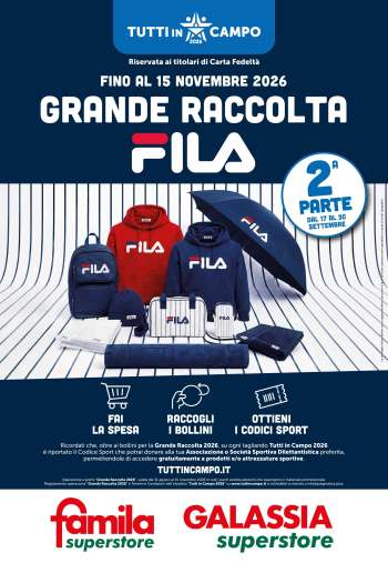 Volantino Famila - 17/9/2026 - 30/9/2026.