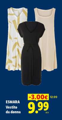 ESMARA Vestito da donna