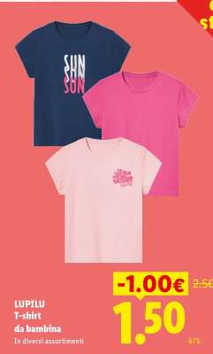 LUPILU T-shirt da bambina