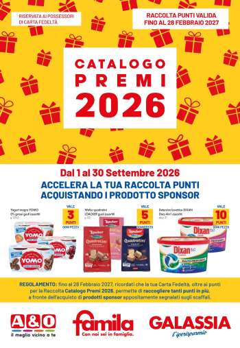 Volantino Famila - 1/9/2026 - 30/9/2026.