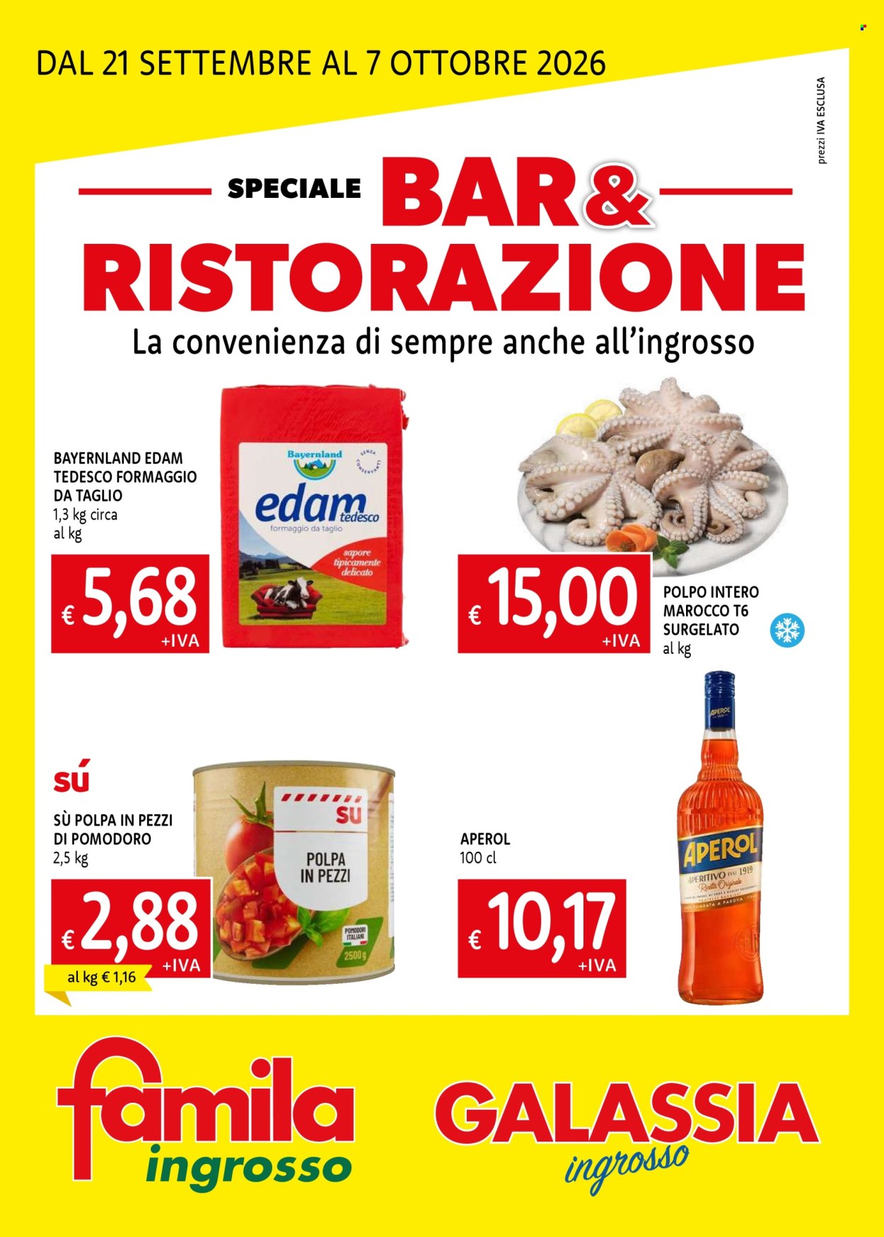 Volantino Famila - 21/9/2026 - 7/10/2026. Pagina 1