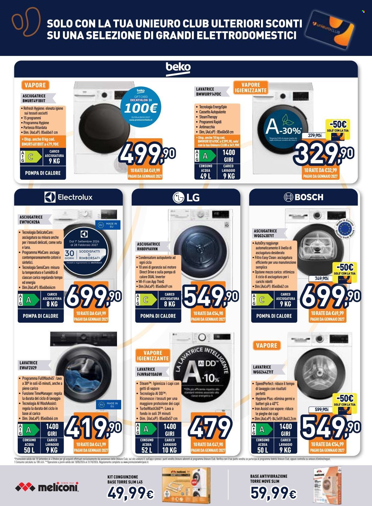Volantino Unieuro - 18/9/2026 - 4/10/2026. Pagina 3