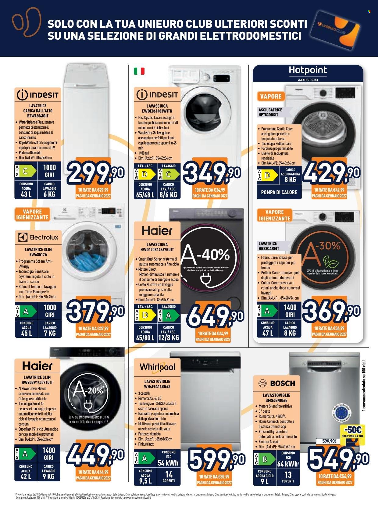 Volantino Unieuro - 18/9/2026 - 4/10/2026. Pagina 6