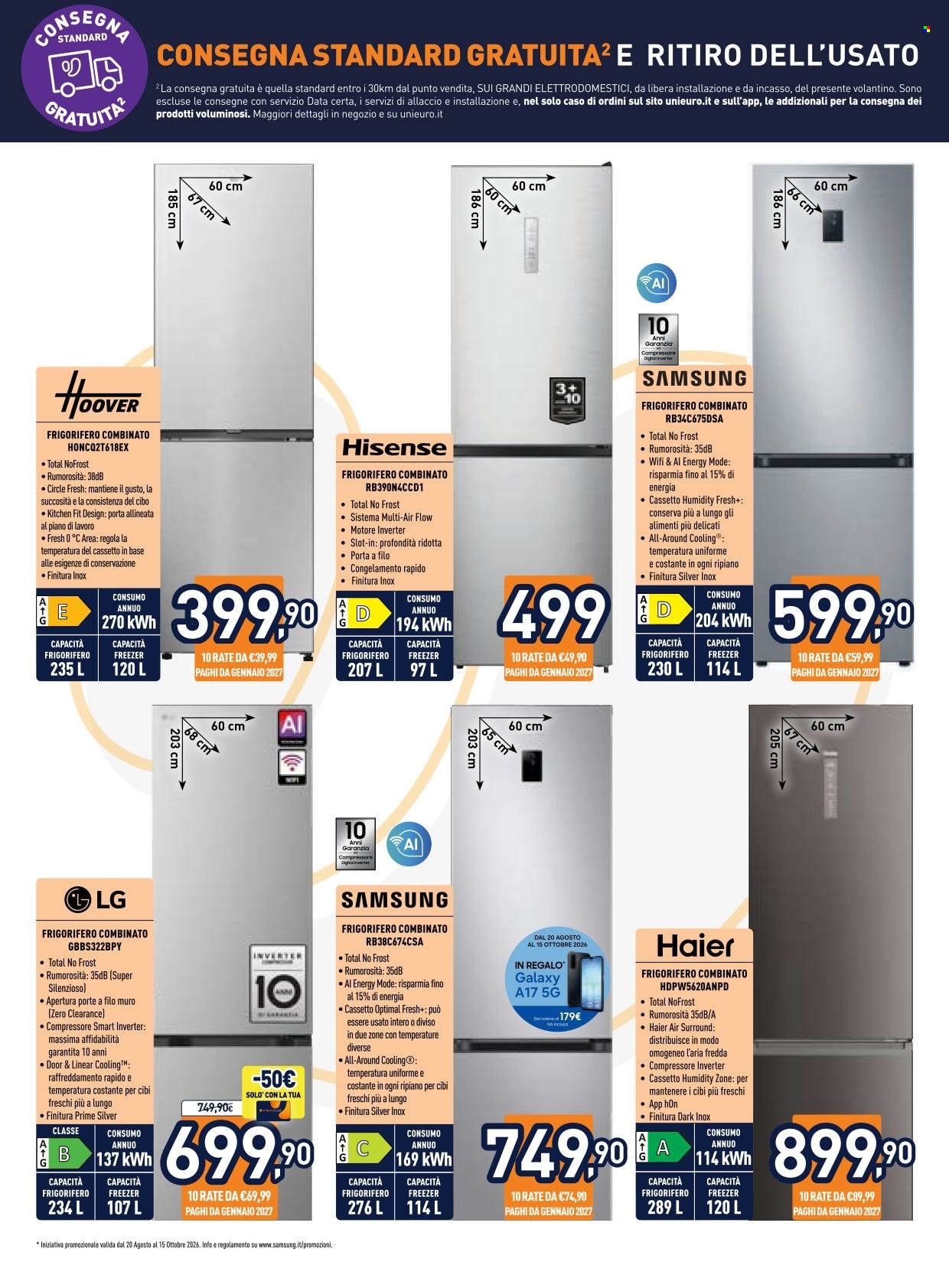 Volantino Unieuro - 18/9/2026 - 4/10/2026. Pagina 7