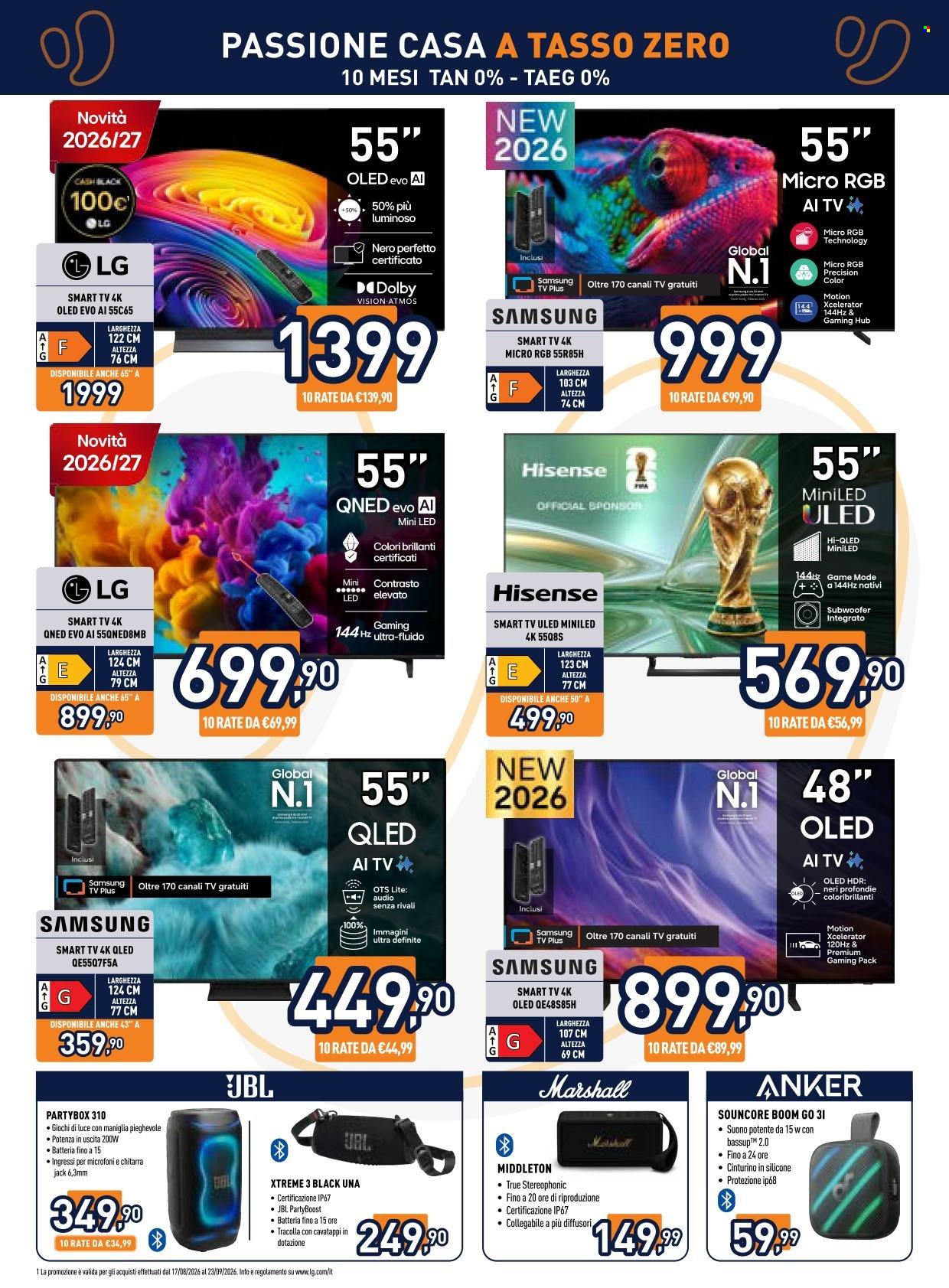 Volantino Unieuro - 18/9/2026 - 4/10/2026. Pagina 22