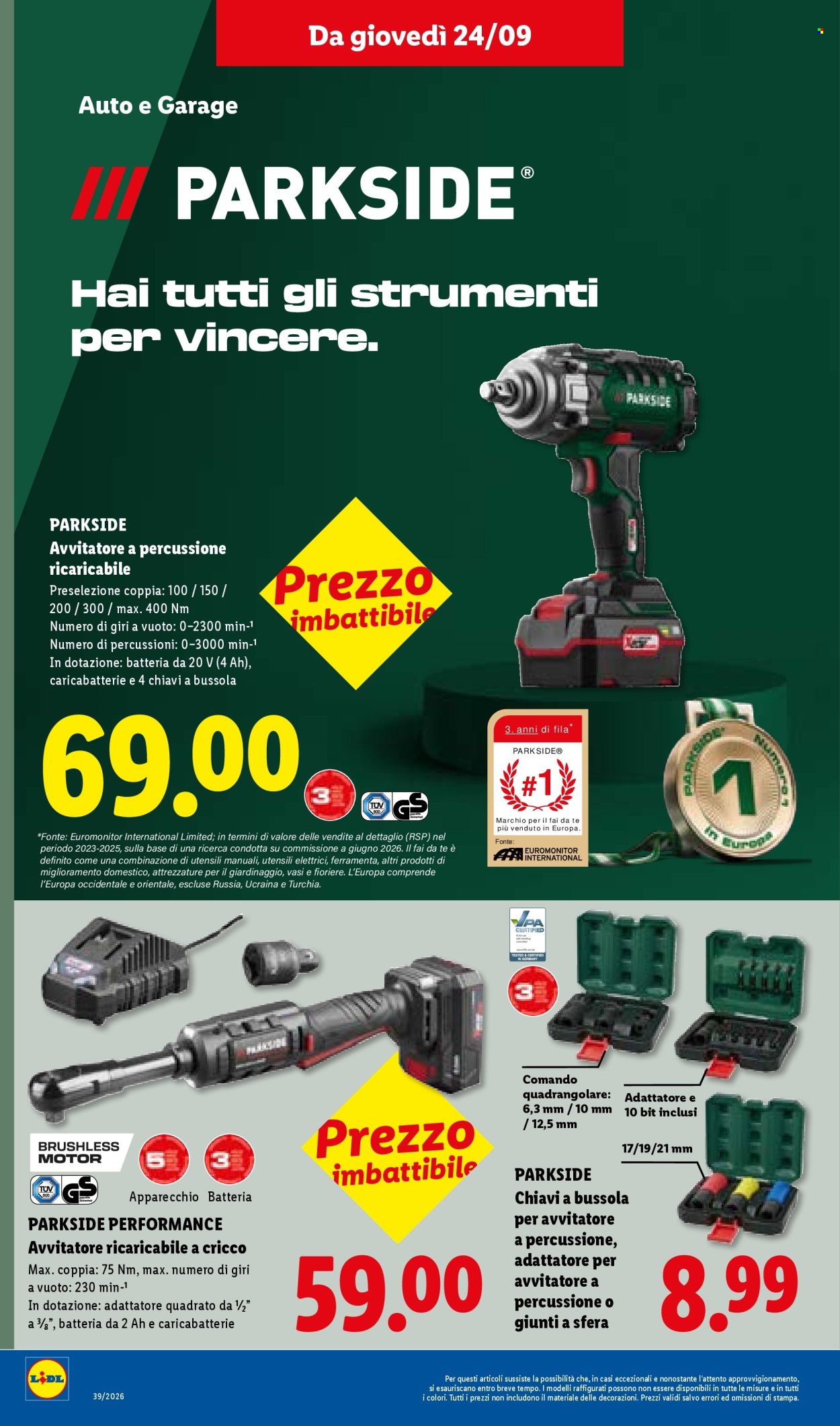 Volantino Lidl - 24/9/2026 - 30/9/2026. Pagina 30