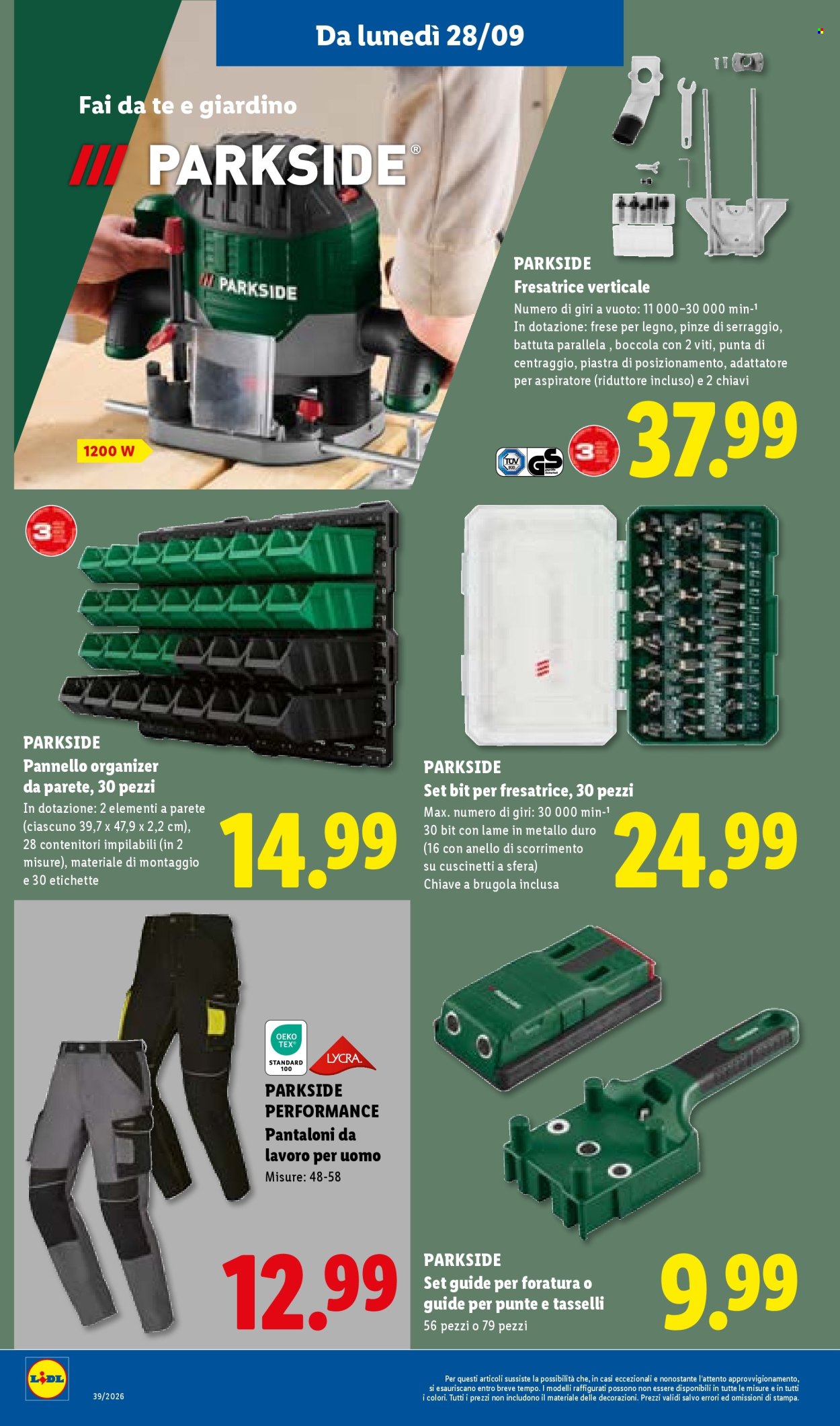 Volantino Lidl - 24/9/2026 - 30/9/2026. Pagina 38