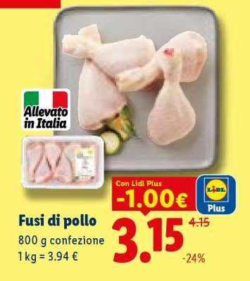 Fusi di pollo