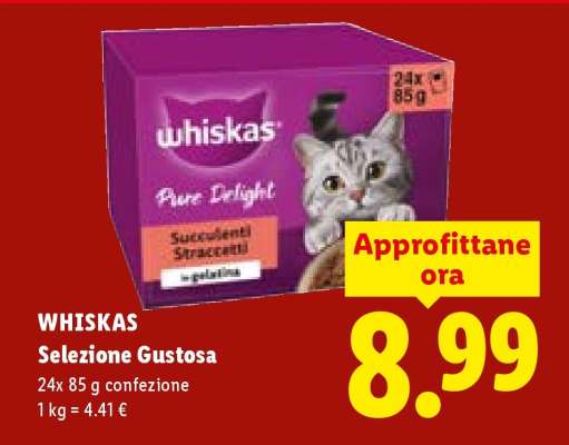 WHISKAS Selezione Gustosa
