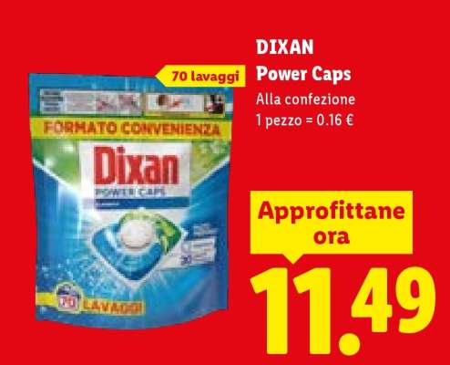 Dixan Power Caps