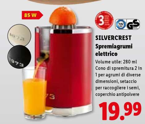 SILVERCREST Spremiagrumi elettrico