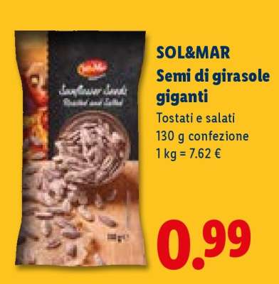 Sol&Mar Semi di girasole giganti