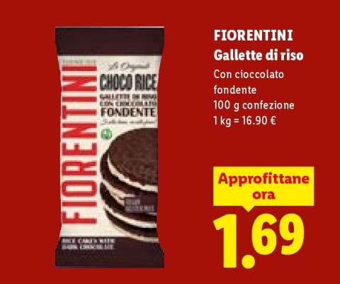 FIORENTINI Gallette di riso