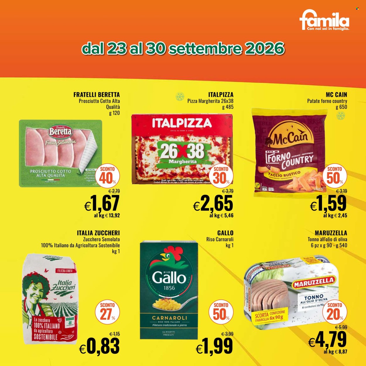 Volantino Famila - 23/9/2026 - 30/9/2026. Pagina 3
