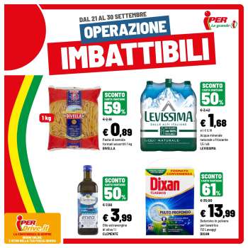 Volantino Iper, La grande i - 21/9/2026 - 30/9/2026.