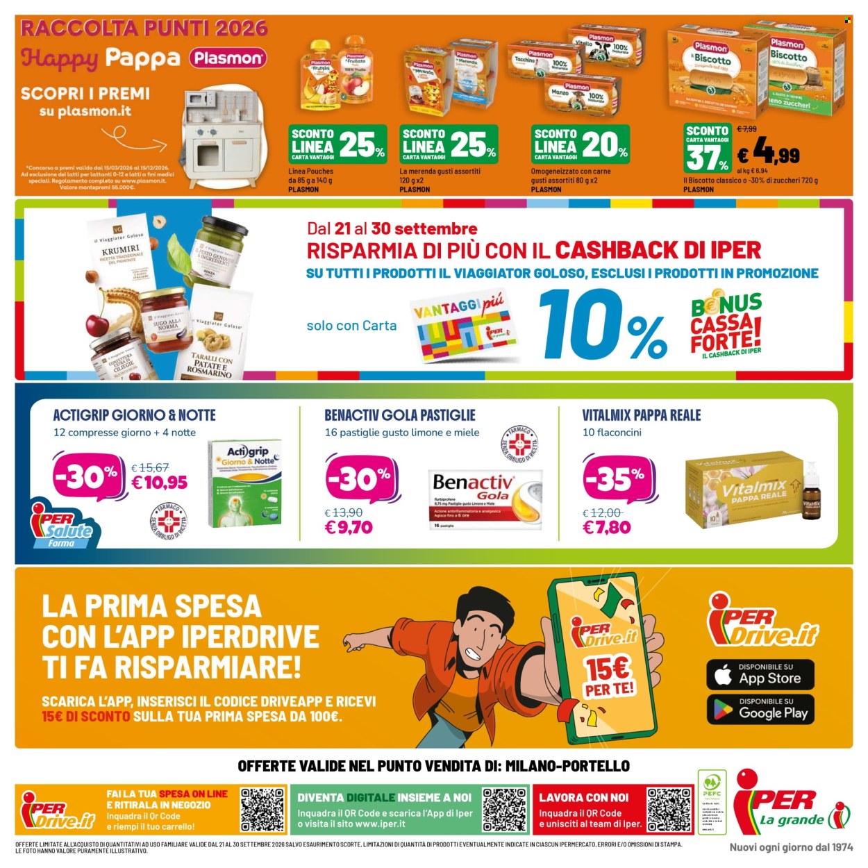 Volantino Iper, La grande i - 21/9/2026 - 30/9/2026. Pagina 32
