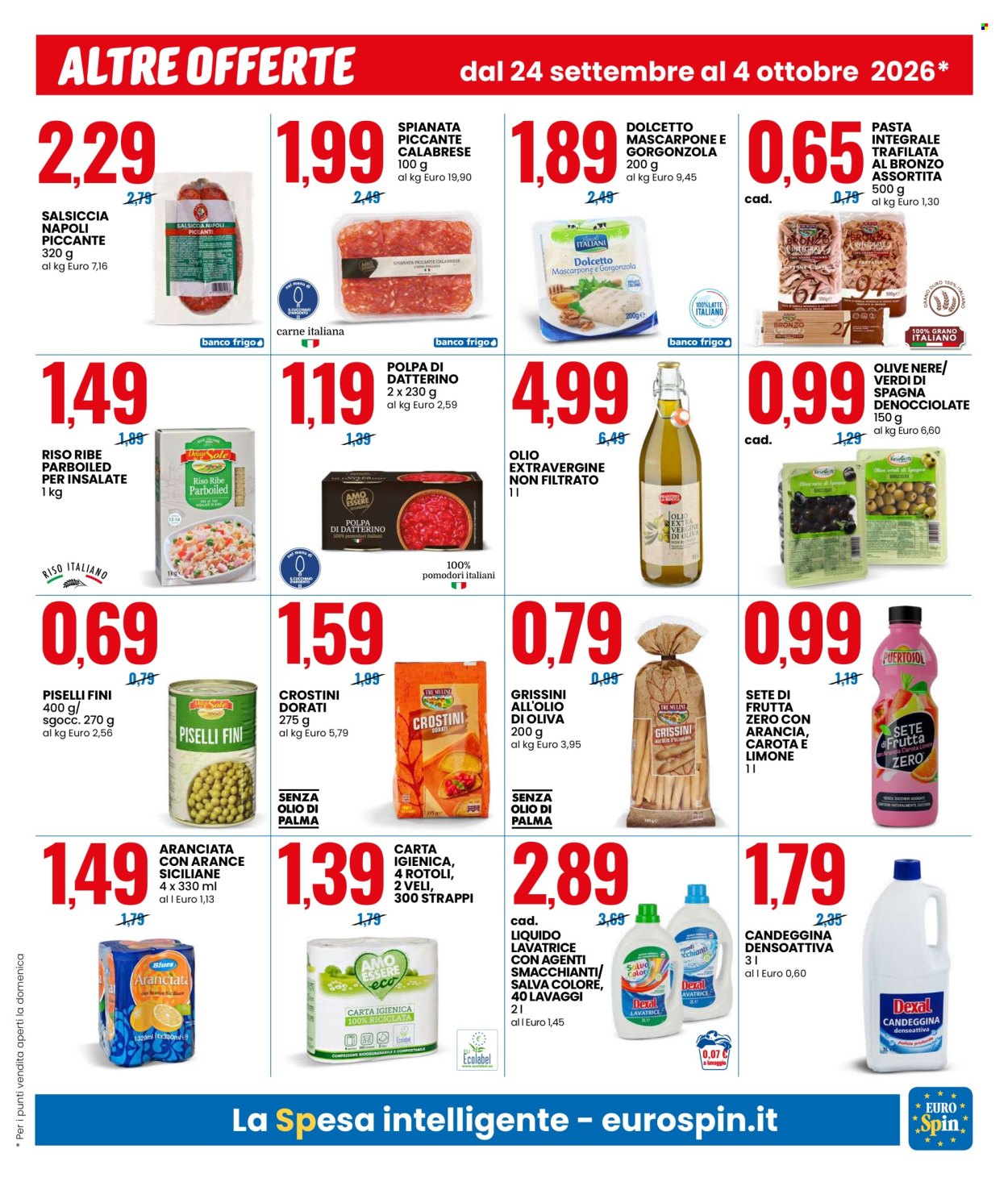 Volantino EuroSpin - 24/9/2026 - 4/10/2026. Pagina 15