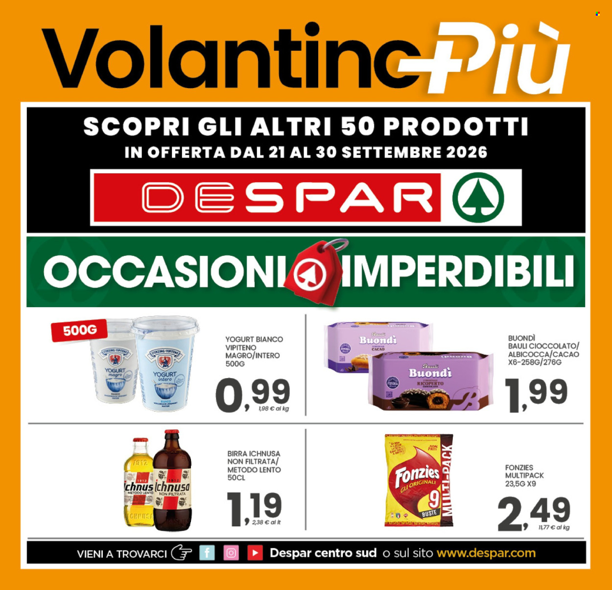 Volantino Despar - 21/9/2026 - 30/9/2026. Pagina 16