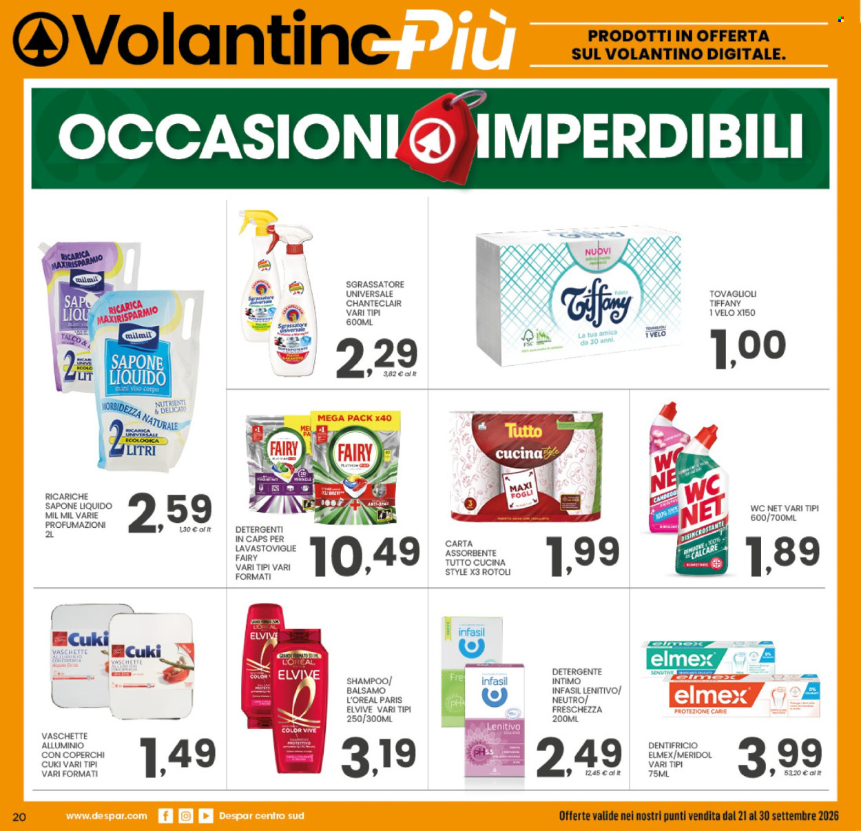 Volantino Despar - 21/9/2026 - 30/9/2026. Pagina 19