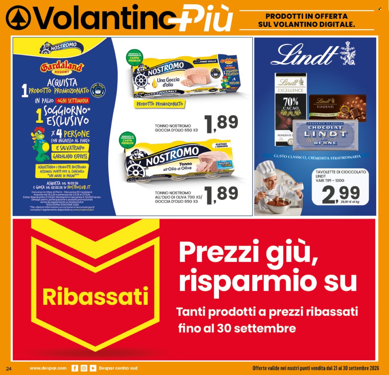Volantino Despar - 21/9/2026 - 30/9/2026. Pagina 23