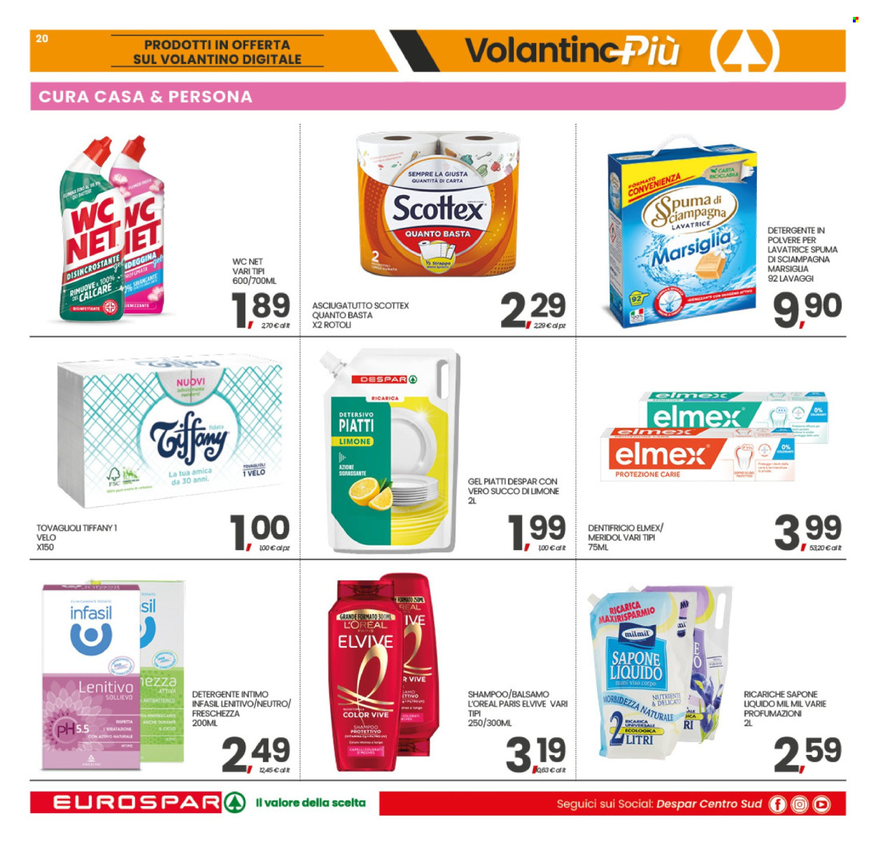 Volantino Eurospar - 21/9/2026 - 26/9/2026. Pagina 20
