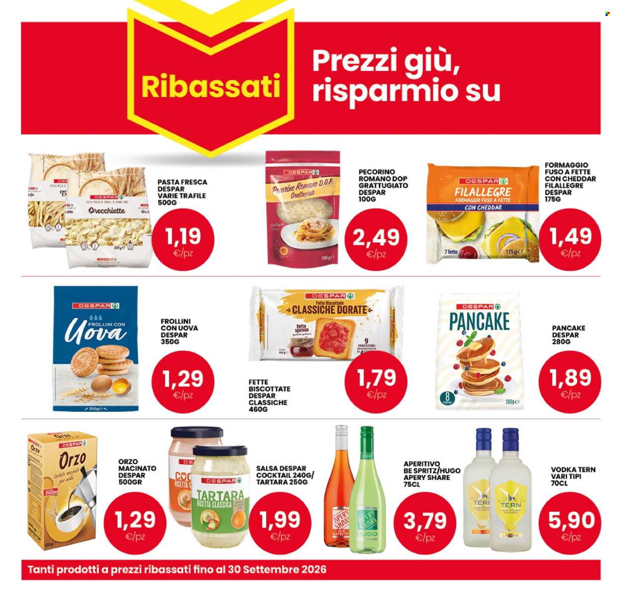 Volantino Eurospar - 21/9/2026 - 26/9/2026. Pagina 25