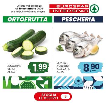 Volantino Interspar - 21/9/2026 - 30/9/2026.