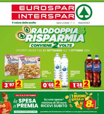 Volantino Interspar - 21/9/2026 - 1/10/2026.