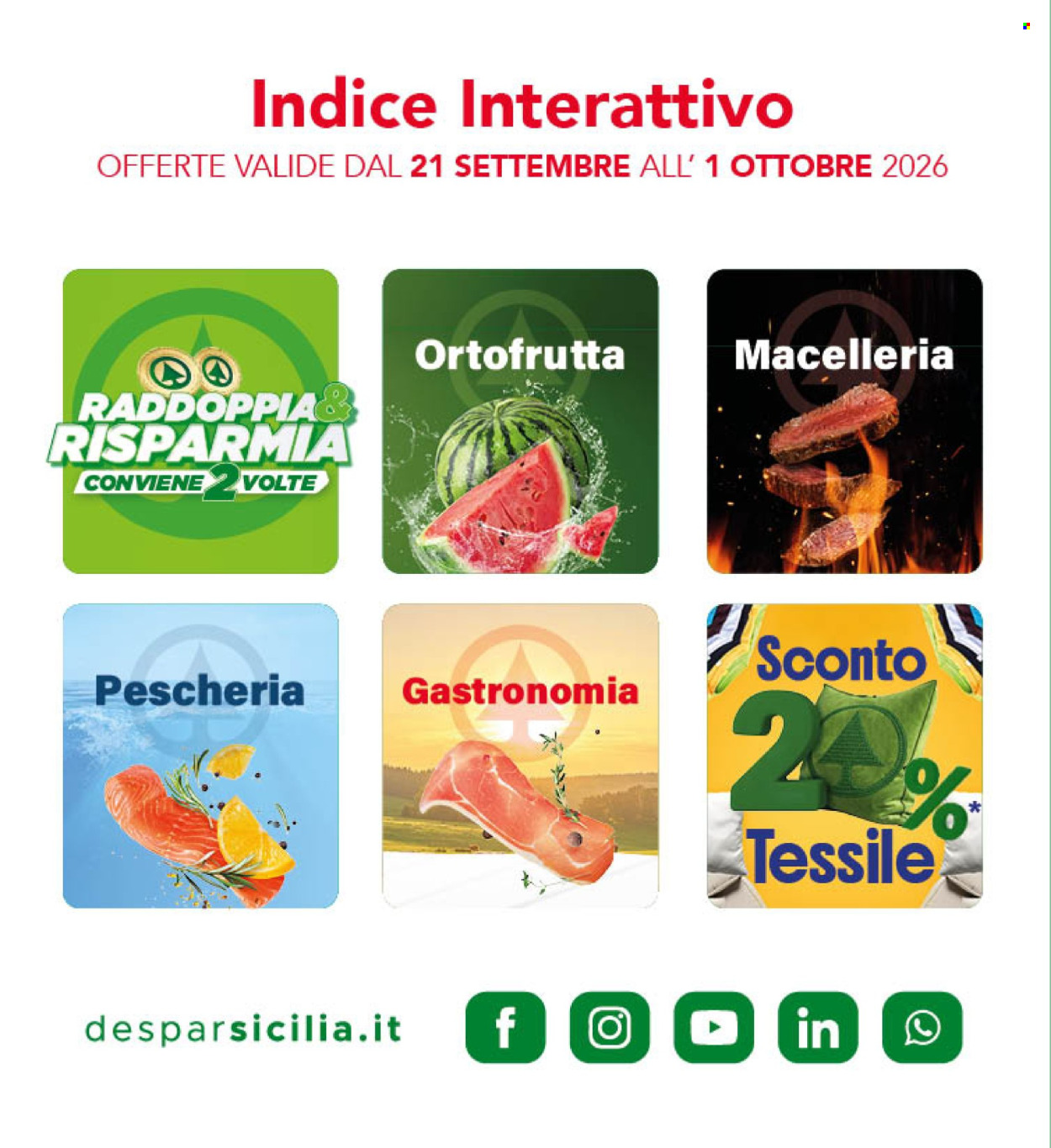 Volantino Interspar - 21/9/2026 - 1/10/2026. Pagina 2