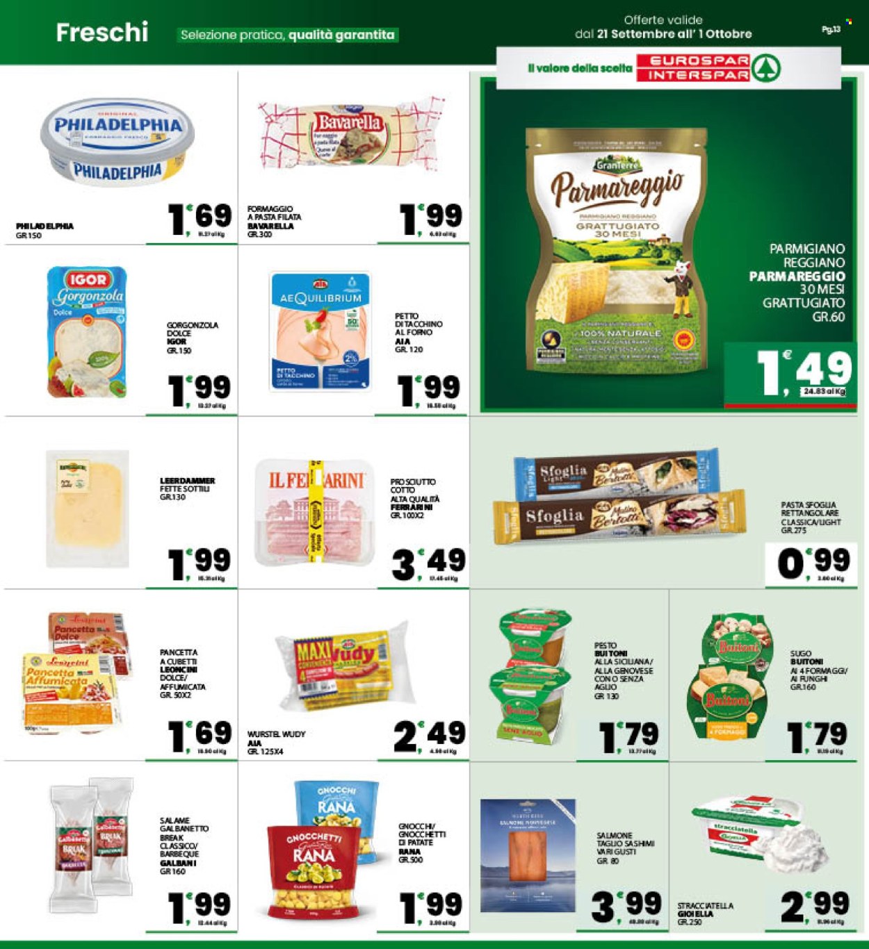 Volantino Eurospar - 21/9/2026 - 1/10/2026. Pagina 13
