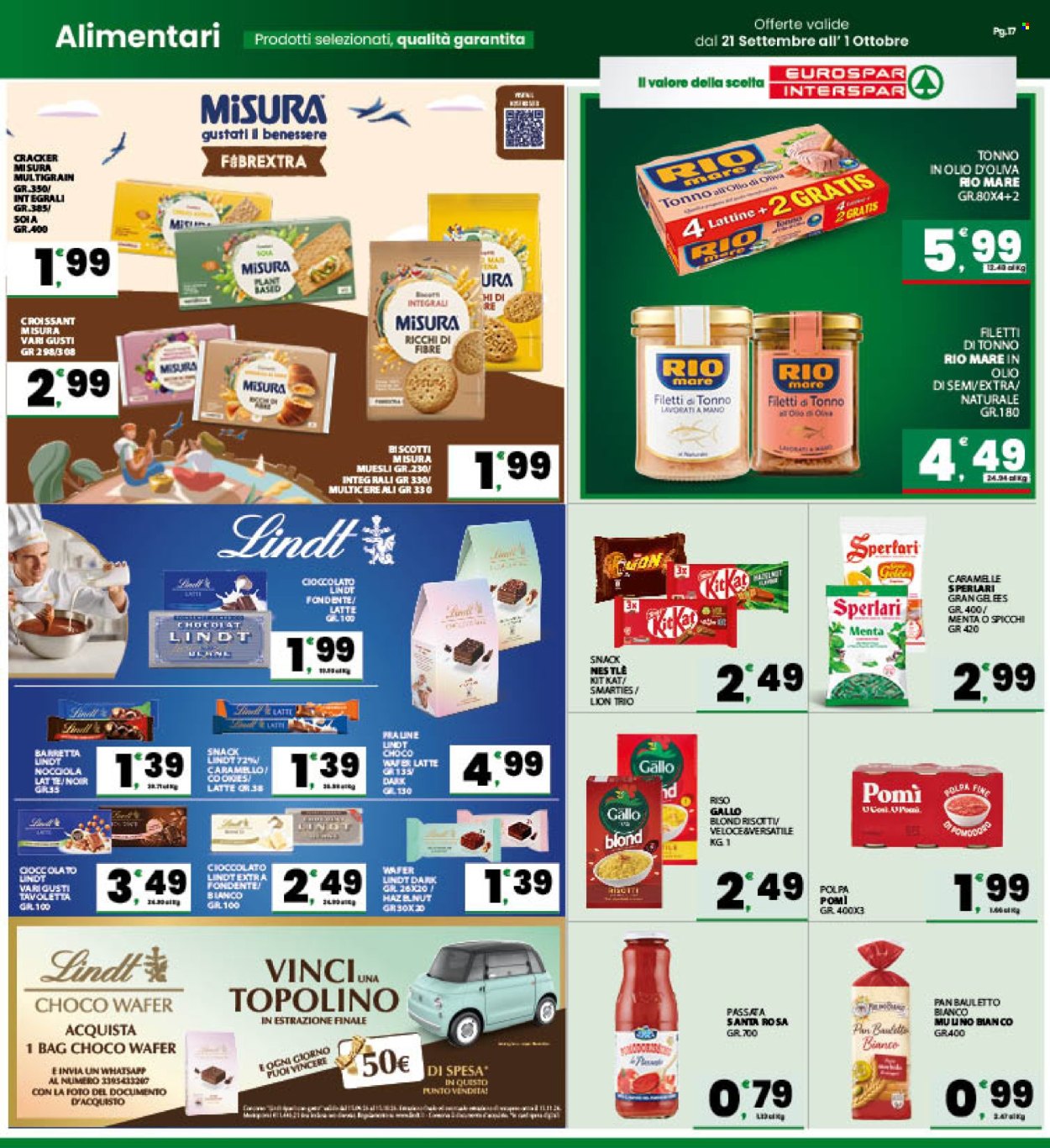 Volantino Eurospar - 21/9/2026 - 1/10/2026. Pagina 17