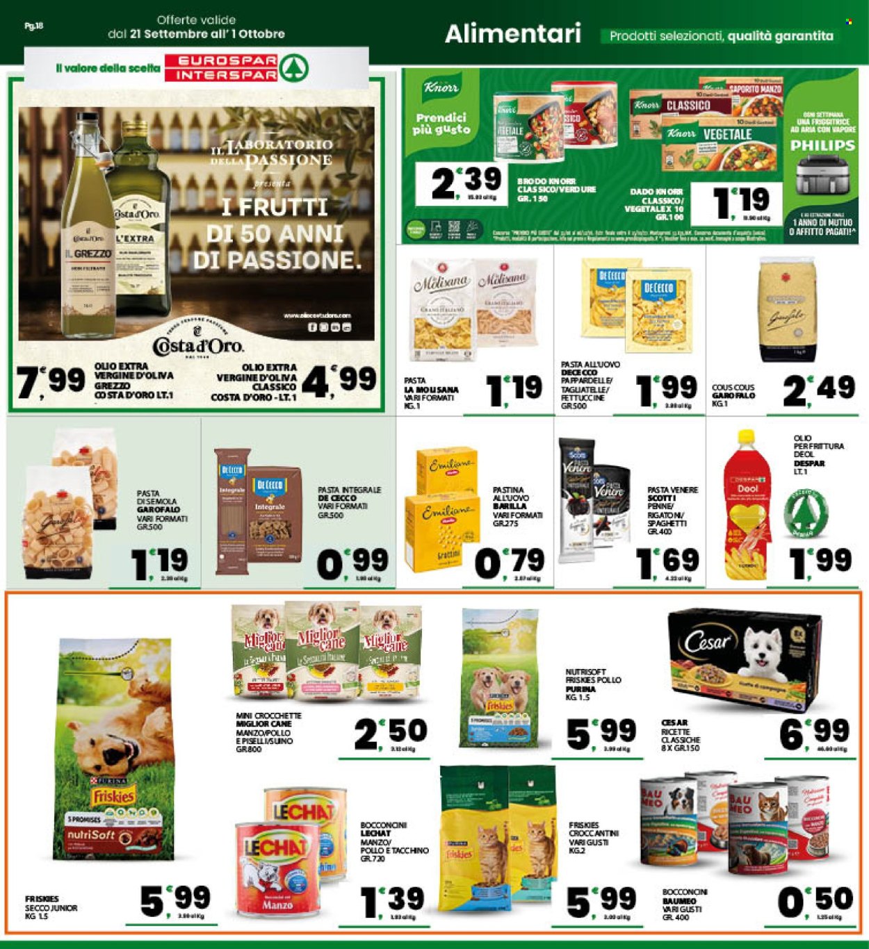 Volantino Eurospar - 21/9/2026 - 1/10/2026. Pagina 18