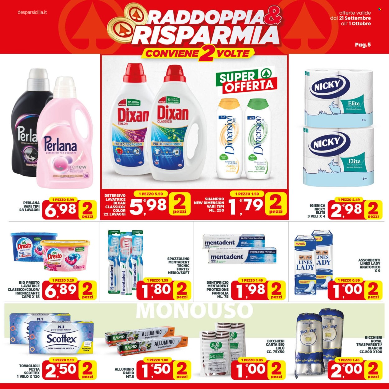 Volantino Despar - 21/9/2026 - 1/10/2026. Pagina 5