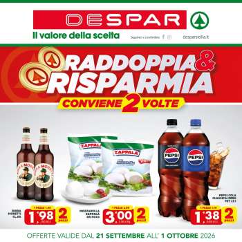 Volantino Despar - 21/9/2026 - 1/10/2026.