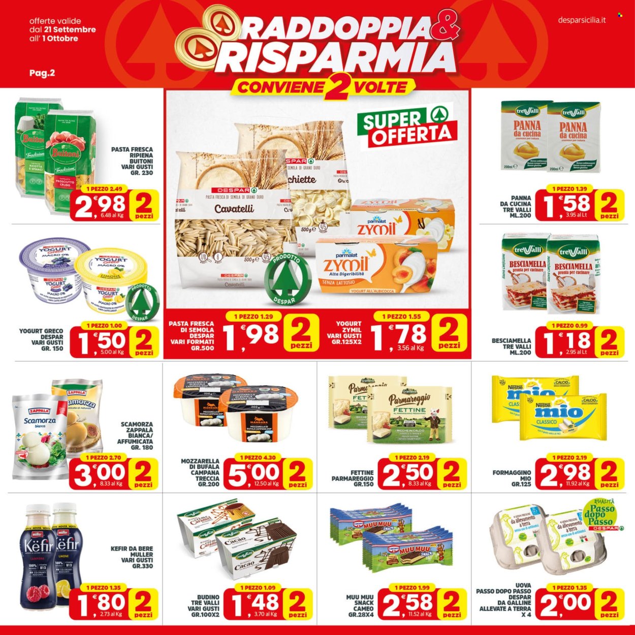 Volantino Despar - 21/9/2026 - 1/10/2026. Pagina 2