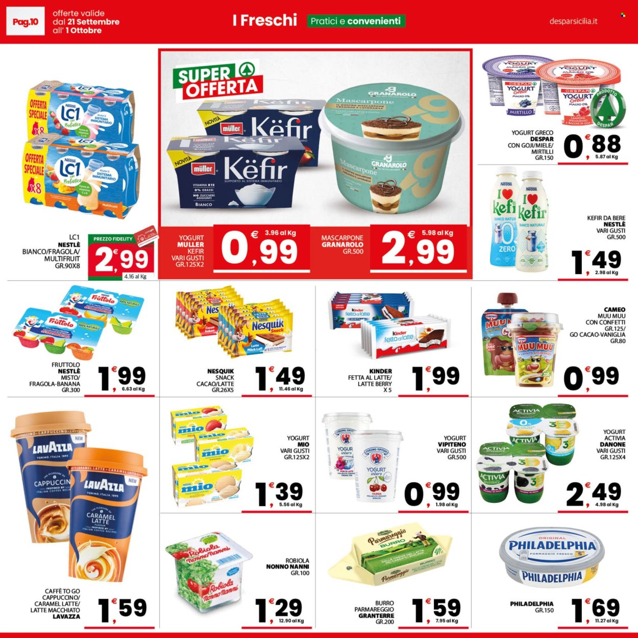 Volantino Despar - 21/9/2026 - 1/10/2026. Pagina 10