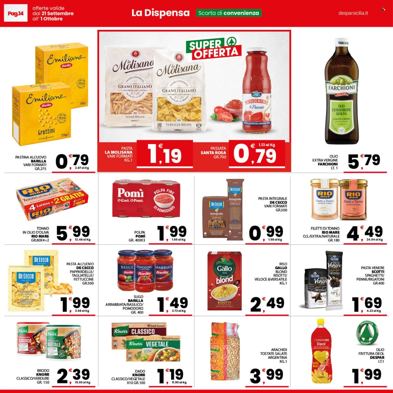 Volantino Despar - 21/9/2026 - 1/10/2026. Pagina 14