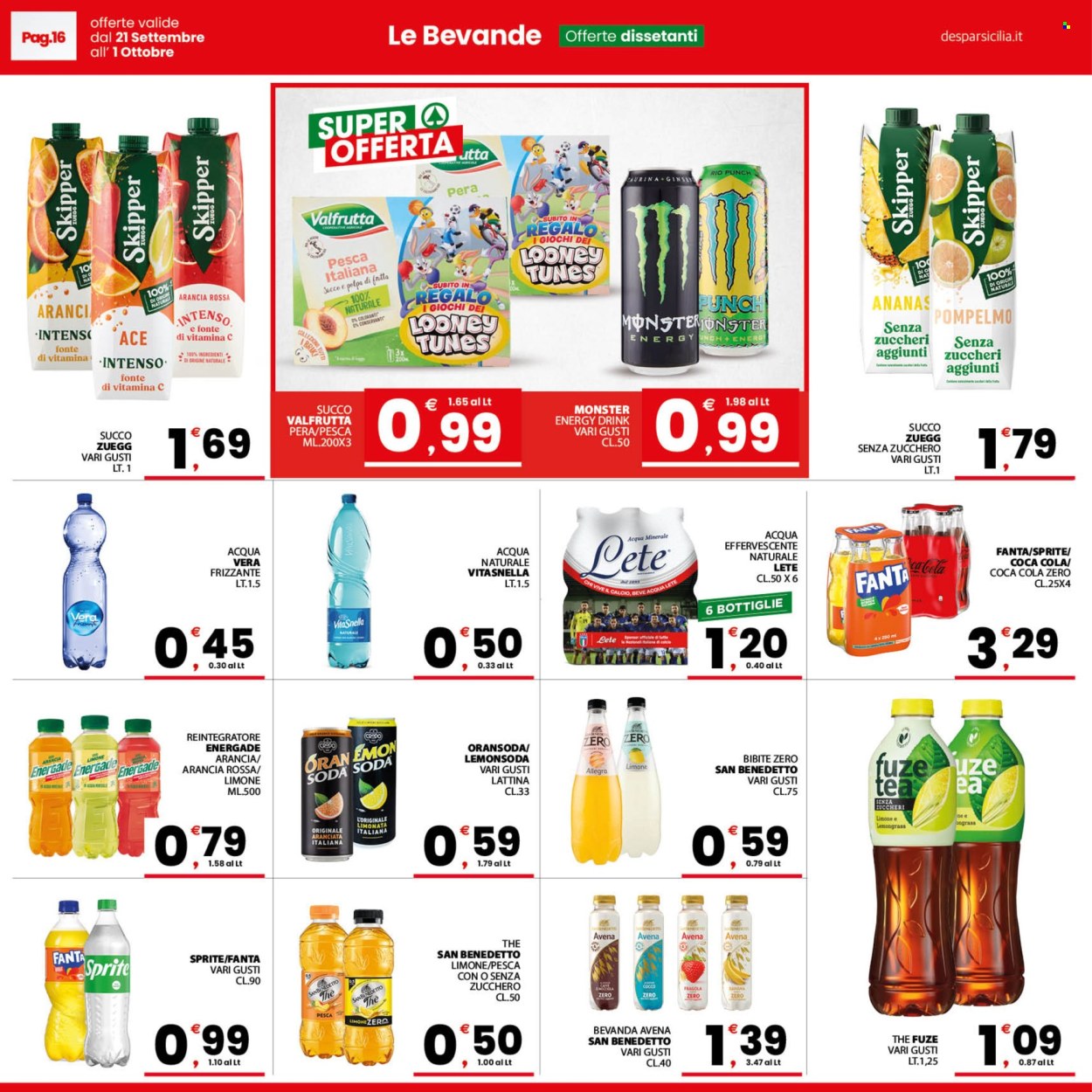 Volantino Despar - 21/9/2026 - 1/10/2026. Pagina 16