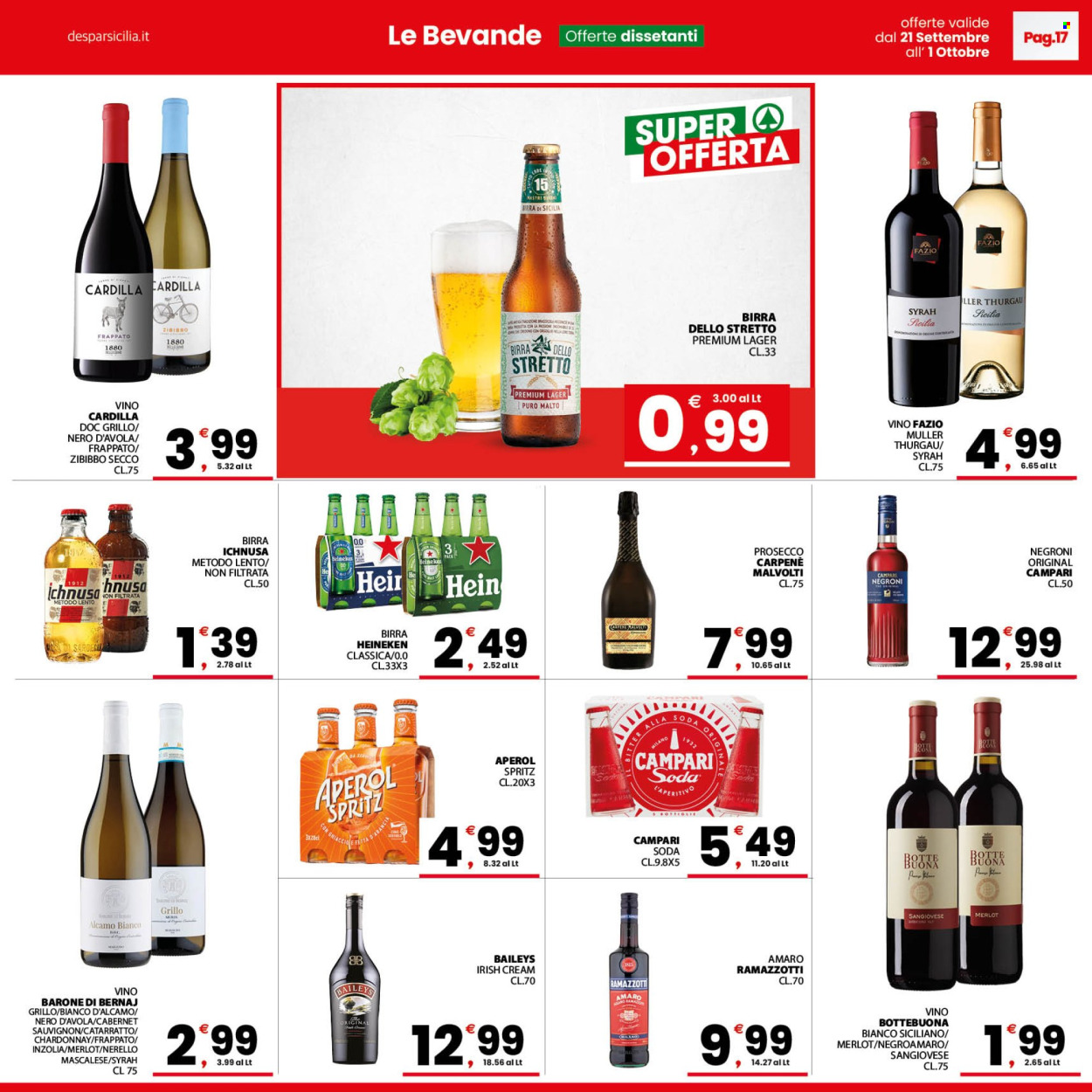 Volantino Despar - 21/9/2026 - 1/10/2026. Pagina 17