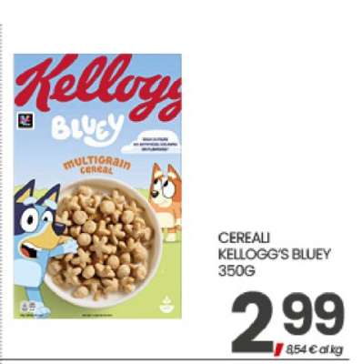 CEREALI KELLOGG'S BLUEY
