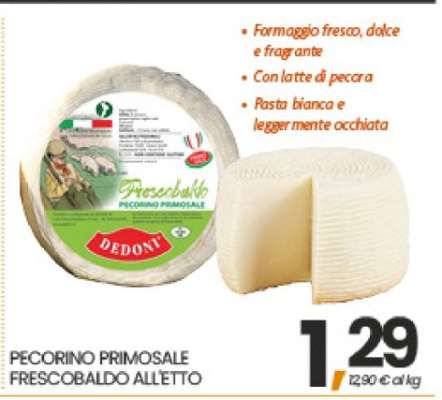 PECORINO PRIMOSALE FRESCOBALDÒ ALLETTO